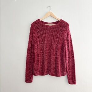 Vintage Talbots Cable Knit Sweater